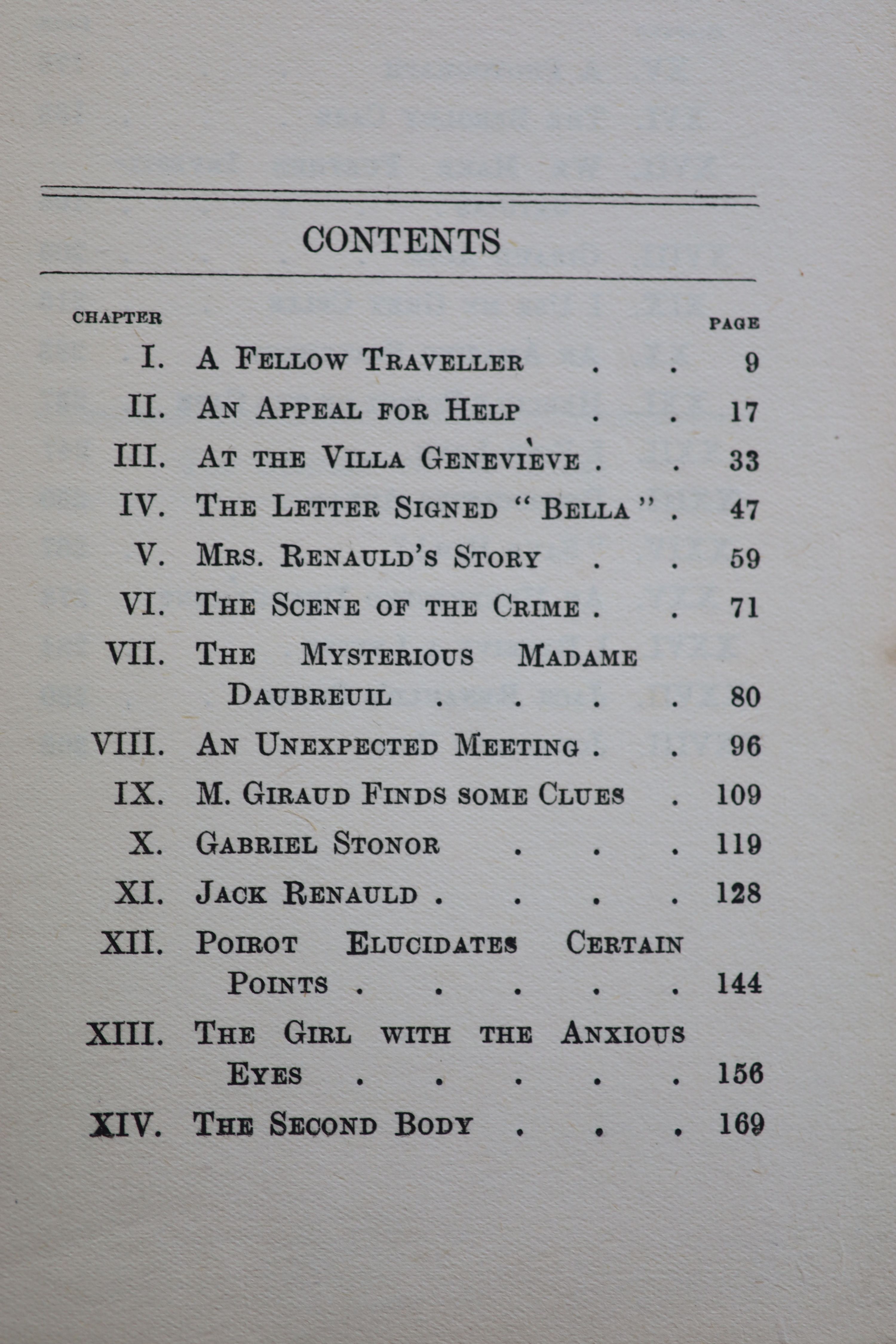 Agatha Christie - Murder on the Links, rare first edition, first impression, 1923, poor condition.